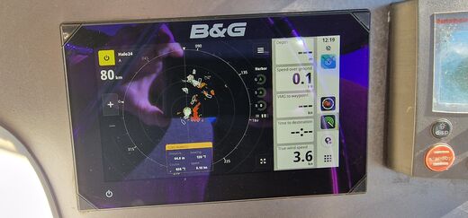 B&G Radar on MFD